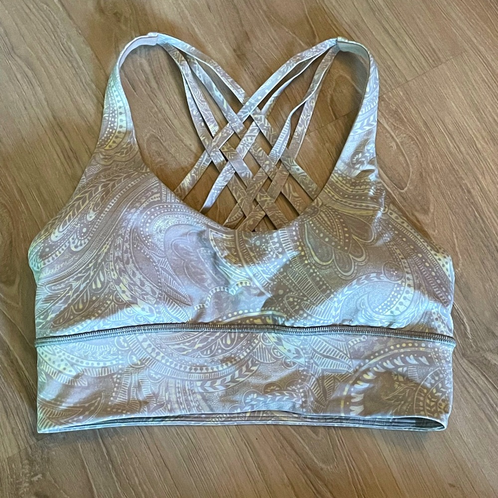 Lululemon longline sports bra